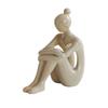 Contemporary Abstract Statue Decorative Resin Art Sculpture For Office Desk Bookshelfs And Modern Interior Designs Accent