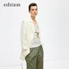 Edition Women's Pleated Wide-Leg Cotton Cargo Pants