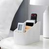 Remote Control Holder TV Remote Control Organizer Desktop Wooden Storage Box For Bedroom Living Room Table Organizer