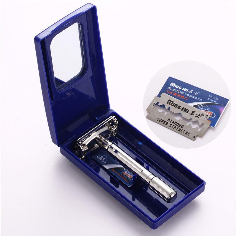 Xiaomi New Classic Men's Shaver Stainless Steel Safety Razor Folding Shaving Machine Professional Barber's Razor And Razor Blades