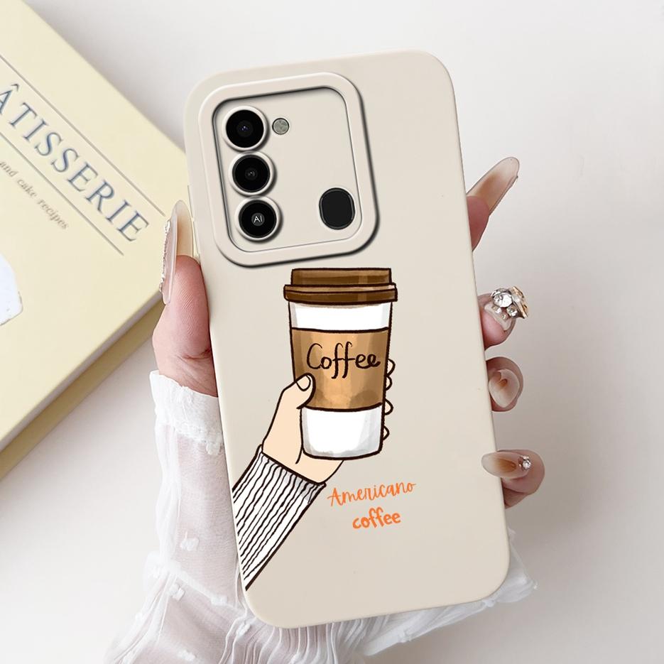 For Tecno Spark 8C Case KG5k KG5j KG5n Luxury Candy Painted Cover Soft TPU Shell For Tecno Spark Go 2022 KG5 Spark8C Phone Cases