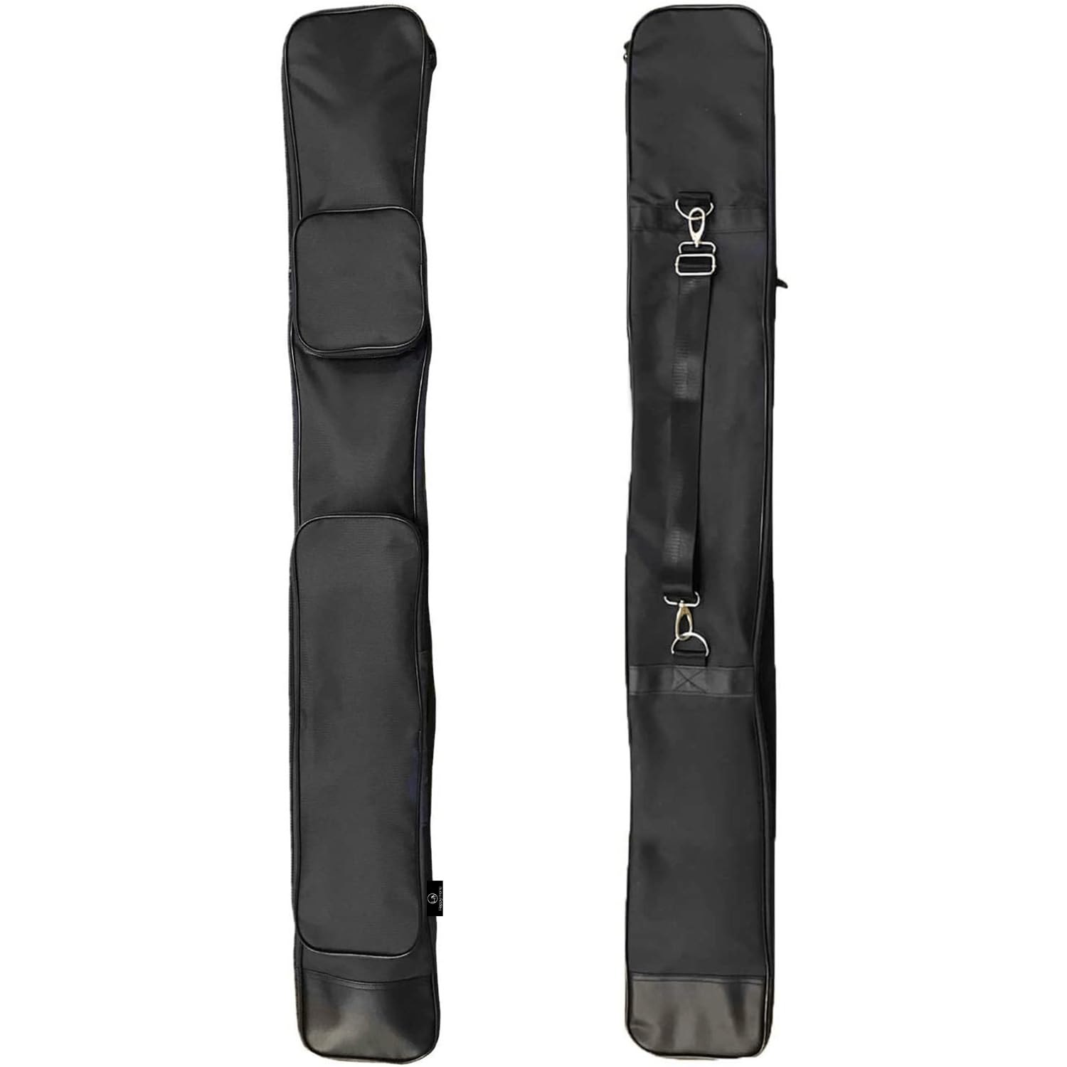 

Сумка для бамбукового меча Happy mono Чехол для бамбукового меча Кендо Бамбуковый меч Деревянный меч Имитация меча Сумка для хранения 125 см Плечевой ремень 2 кармана Высокое качество чёрный