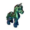 3D Printed Horse Figurine Movable Joints Pony Figure Articulated Animal Model Fidget Toy Home Office Desktop Decoration Ornament