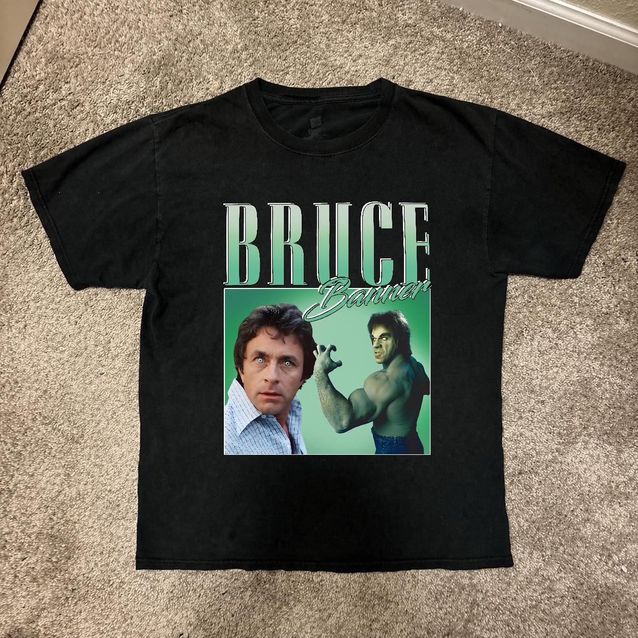 Unisex Kids Bruce Banner Appreciation T-Shirt featuring Lou Ferrigno & Bill Bixb S