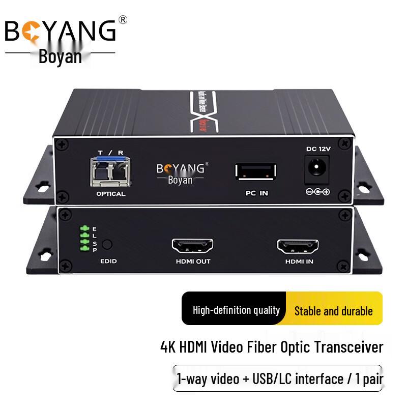 Boyang HDMI & Multi-Service Glasfaser-Transceiver