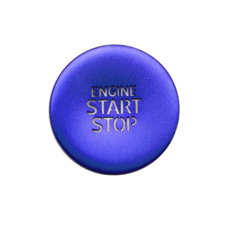 Car Stop Engine Push Button Cover For Hyundai Tucson Elantra Stop Switch Cover Trim Interior Aluminum Alloy Accessories