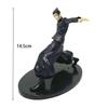 17CM Anime Satoru Gojo Statue Jujutsu Kaisen Figure Geto Suguru combact Action Figure Model Toys Gifts Collection Decoration PVC