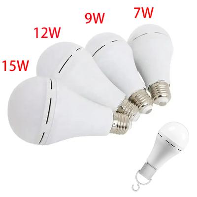 E27 LED Emergency Light Bulb 7W 9W High Brightness Light Bulb Outdoor Camping Fishing Energy-Saving Emergency Light Bulb