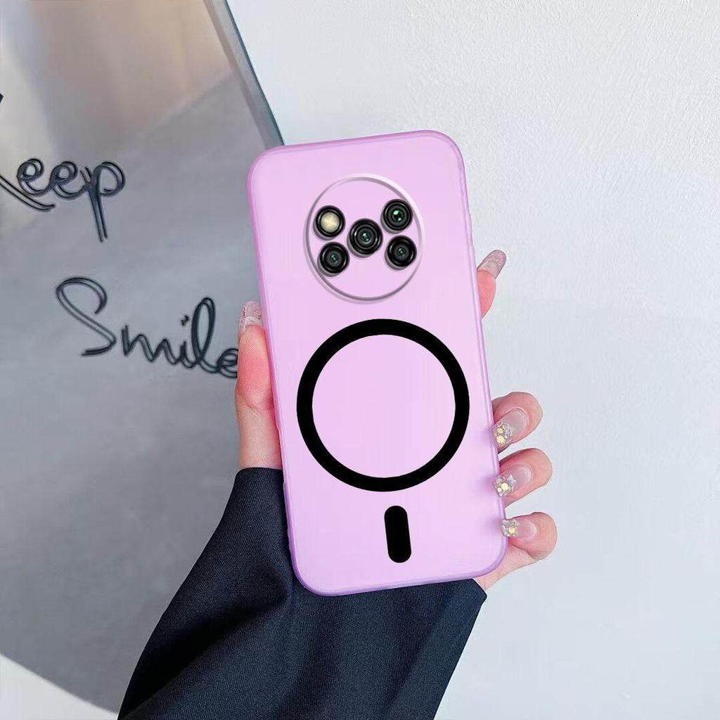 Hülle für Xiaomi POCO X3 Pro, NFC Premium Magnetische Matte Handyhülle Schutzhülle