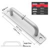 Self-Adhesive Aluminum Alloy Handles for Doors and Windows