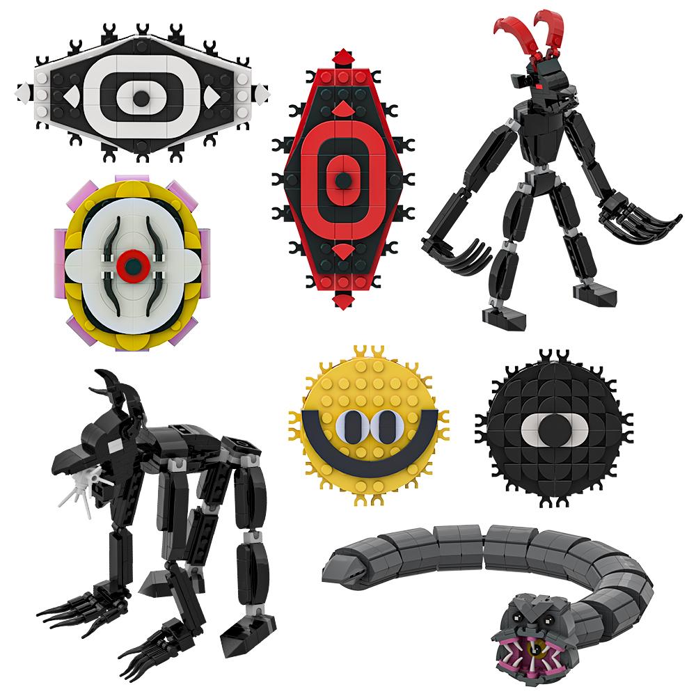MOC Hot Game Robloxes Grace Figure Model Building Blocks Entities Dozer Slight Gallery Elkman Monster Doll Bricks Toy Gift