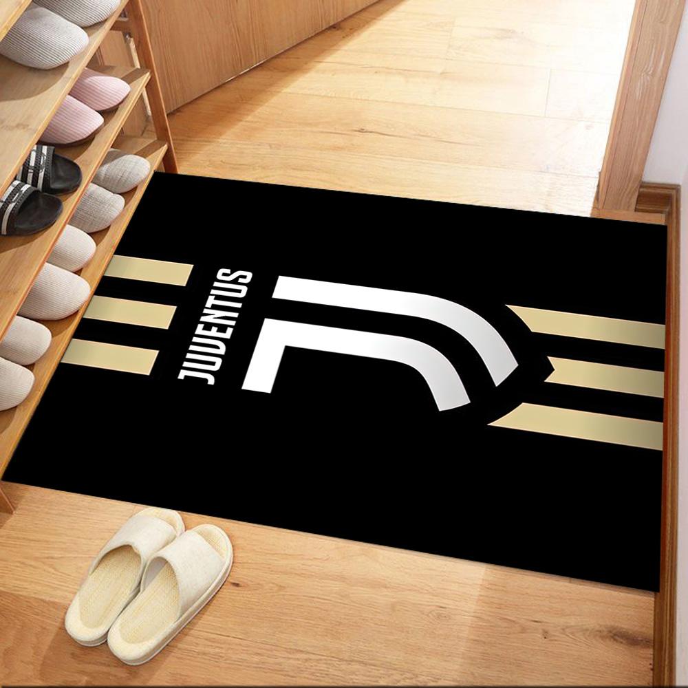 Juventus Floor Mat Perfect For Game Room Balcony Outdoor Foyer Antislip Rug Office Home Decor Gift For Festivals