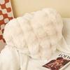 Modern Minimalist Geometric Heart Shape Throw Pillow With Plush Cover For Home Decor