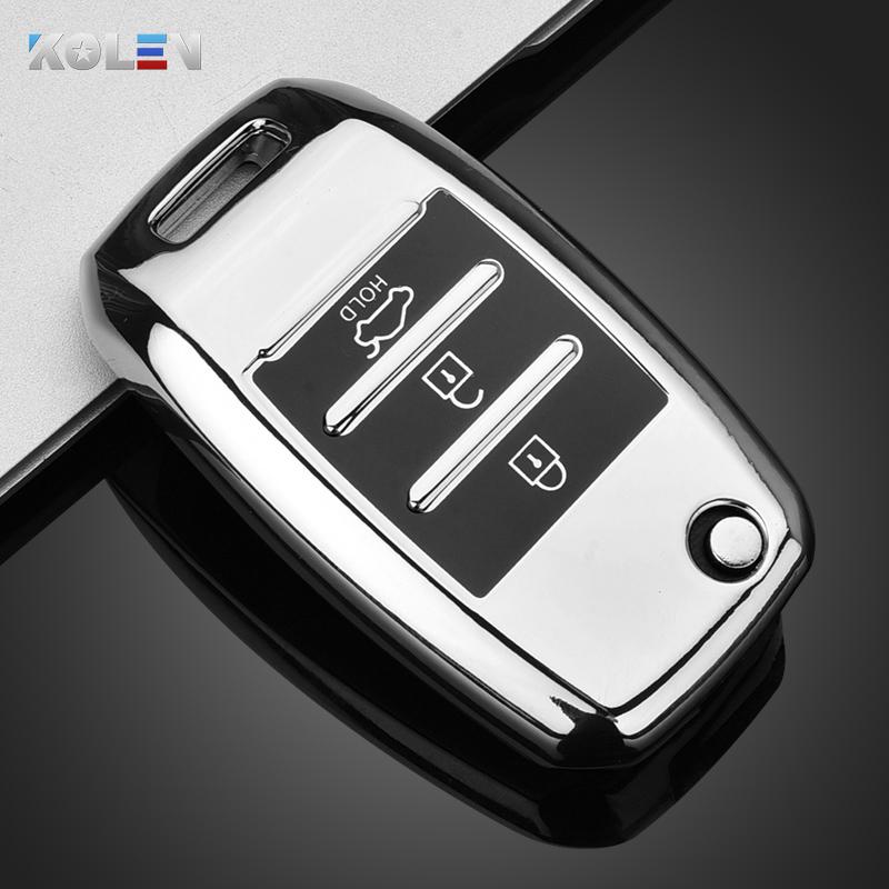 

Colorful Soft Tpu Car Remote Key Case Cover Protective Shell For Kia Rio Ql Sportage Ceed Cerato Sorento K2 K3 K4 K5 Accessories