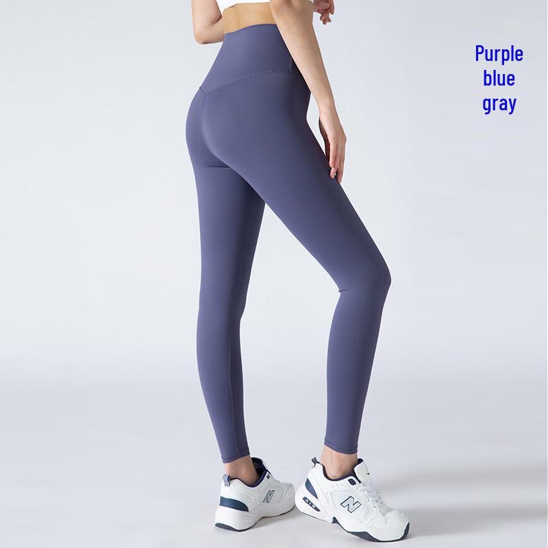 Korean Style Nude Feeling Women's High Waist Butt Lifting Yoga Pants - Barbie Fitness Sports Leggings