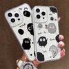 Card Slot Holder Silicone Wallet Pocket Case For Samsung S23 S24 S25 Ultra Xiaomi Redmi 12C 14C 13C Honor Honor 200 Smart 90 Cover Clear Phone Bumper