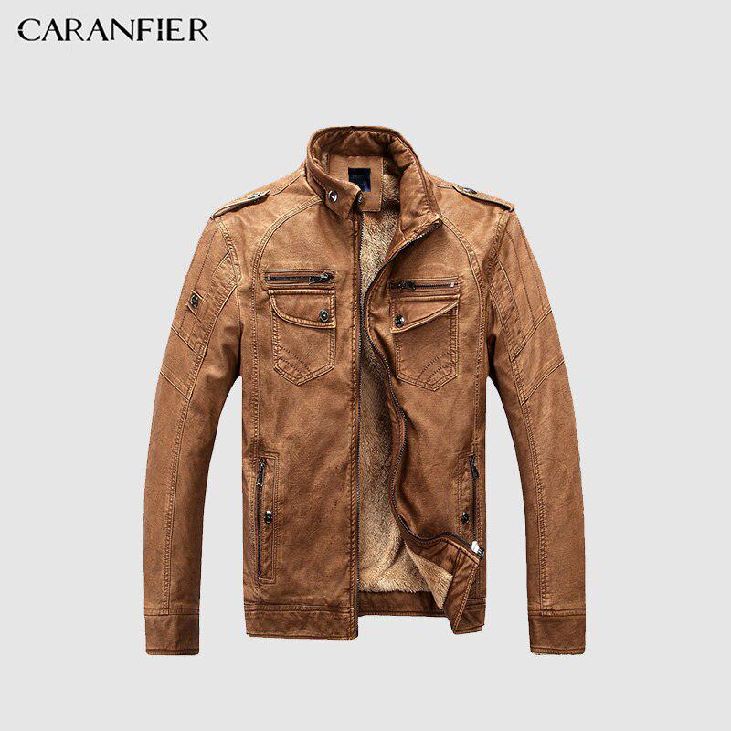 caranfier leather jacket
