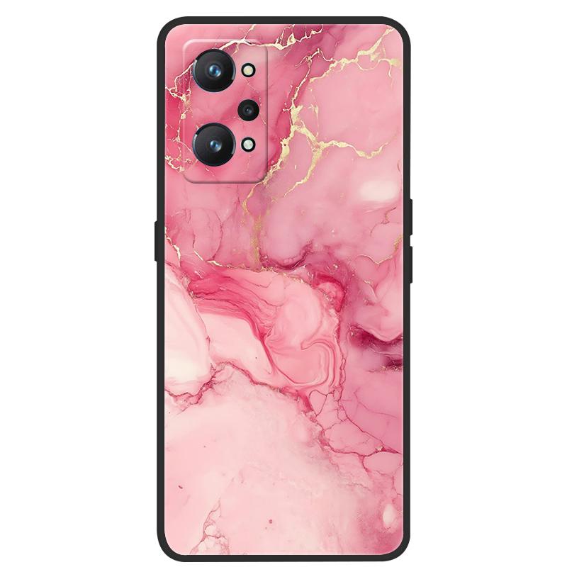 Voor Realme GT Neo 2 Hoesje Marmer Zacht Mat Siliconen Achterkant Cover Voor Realme GT Neo2 RealmeGT2 Neo2 3T Q5 Pro Volledige Telefoon Shell Capa