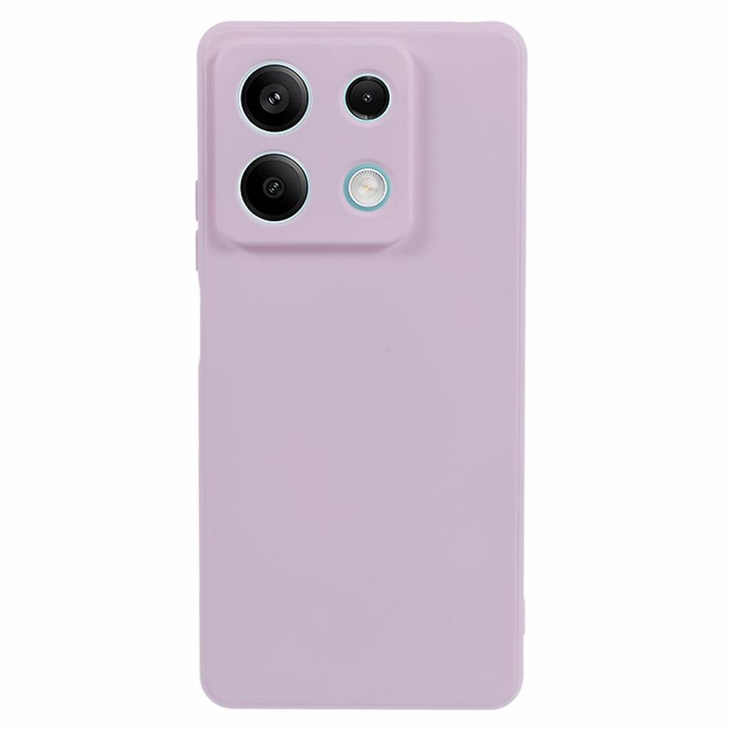 For Xiaomi Redmi Note 13 Pro 5G/Poco X6 5G TPU Phone Cover Rubberized Case with Soft Fiber Lining