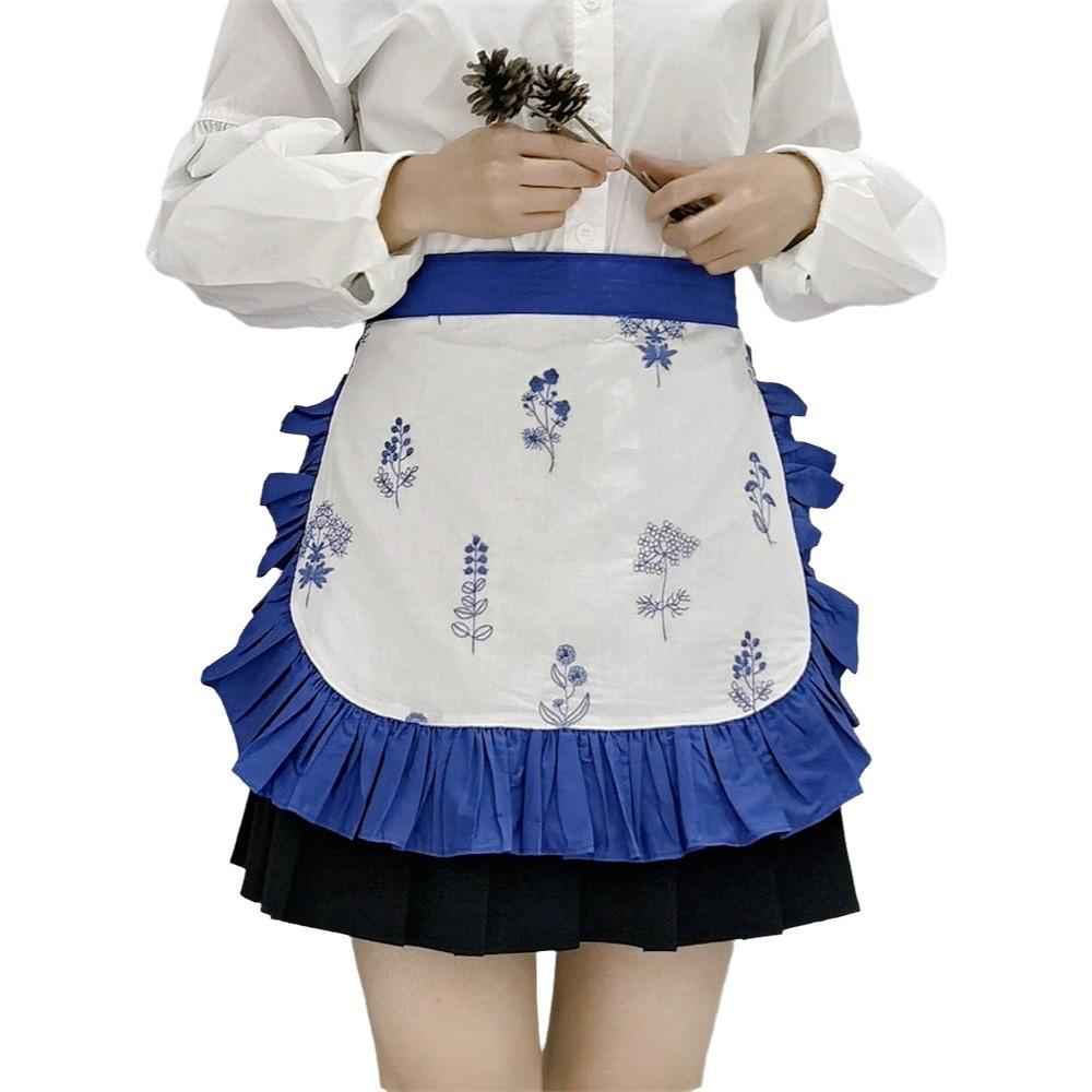 Exquisite Bistro Apron Elegant Waitress Apron Portable Waist Apron  Kitchen