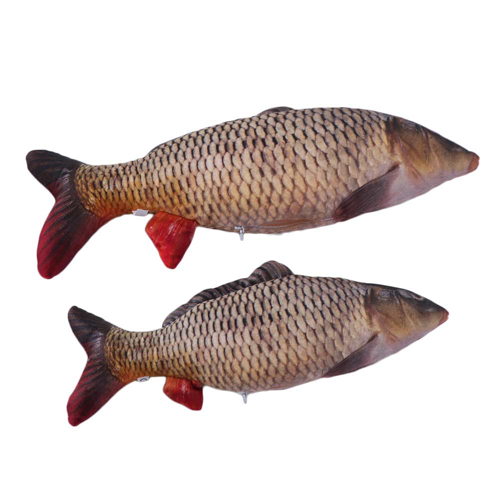 Cartoon Fish Simulation Fish Plush Toys Mossambica Fish Anime Pillow Dolls Toy for Little Kids