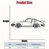 Iron Wall Art Sculpture Large Sports Car Metal Decor Gift for Home Office