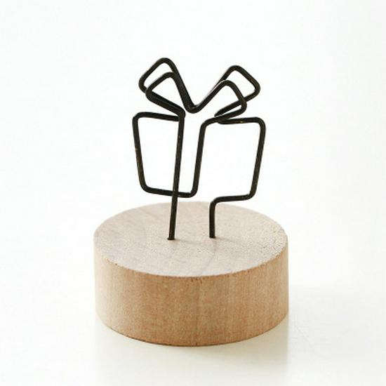 Retro Wooden Memo and Photo Clip - Cute Home Decor Ornament