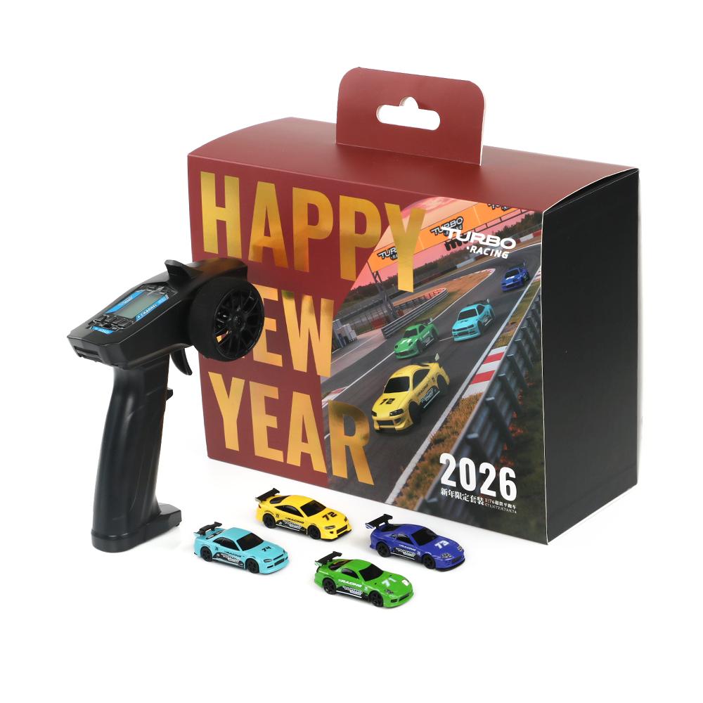 Turbo Racing 2026 Limited Edition 1:76 C71 C72 C73 C74 RTR RC Car Full Set Gift Set