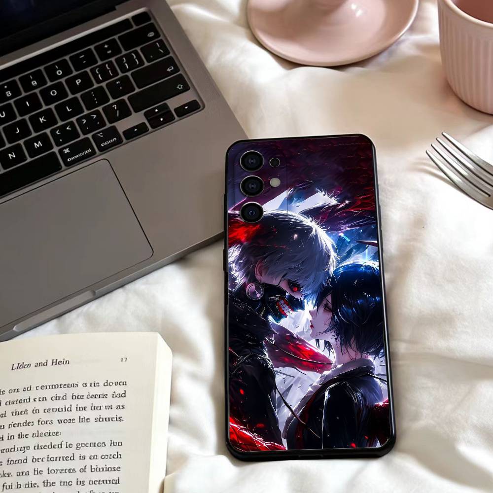 Anime T-Tokyo Ghoul wallpaper  Phone Case For Samsung S25,24,23,22,30,21,10,9,Ultra,Plus,Lite,FE,4,5 G Soft Black Case