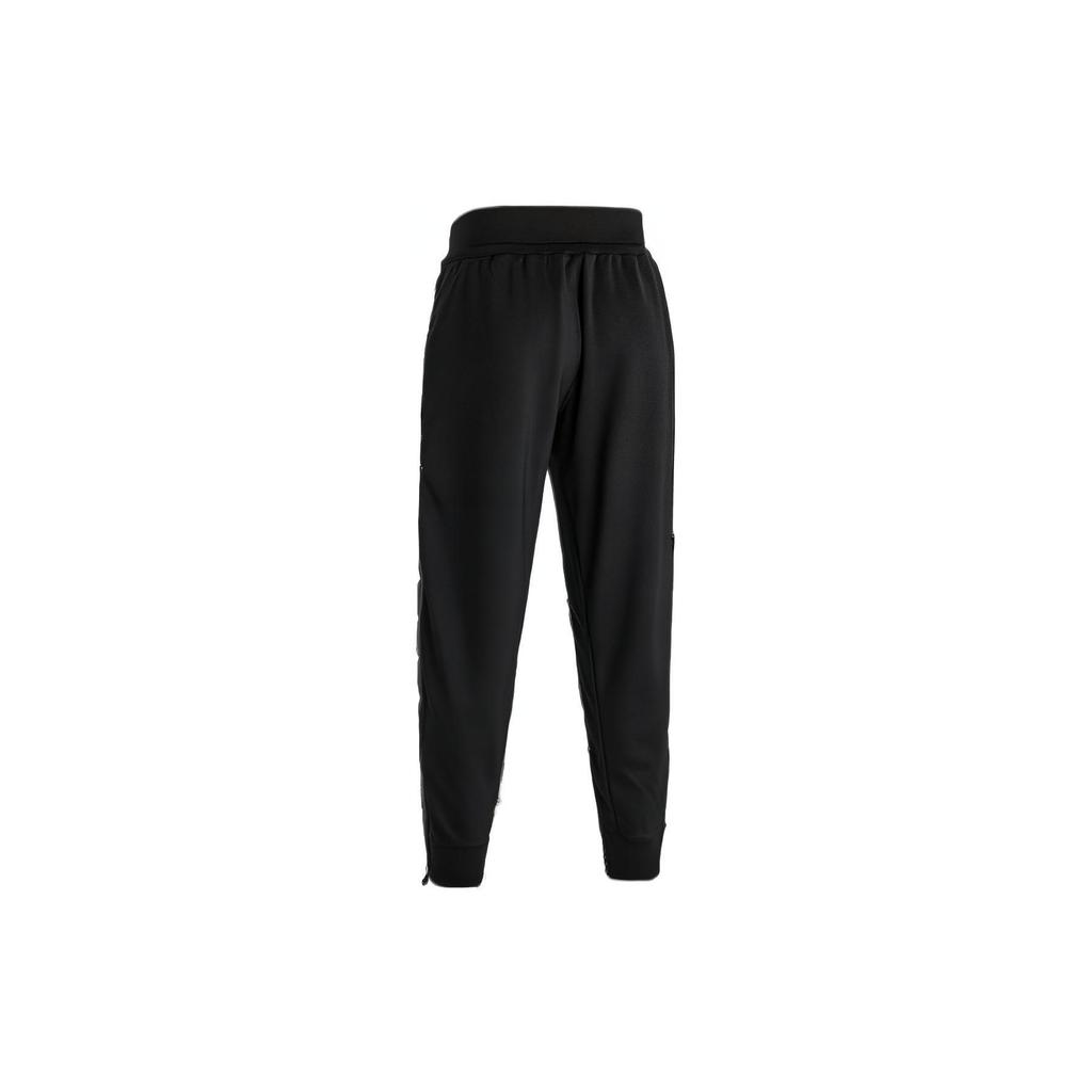 Under Armour Solid Color Logo Drawstring Casual Pants Women Bottoms Black 1368673-001
