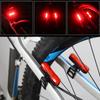 Luce Posteriore per Bici Super Luminosa con Ricarica USB, Lampada Posteriore a LED Impermeabile, Luce di Avvertimento di Sicurezza per Ciclismo Notturno, Accessori per Ciclismo