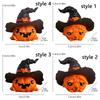 Funny Ghost Pumpkin Decoration Cartoon Resin Pumpkin Crafts  Festival Atmosphere