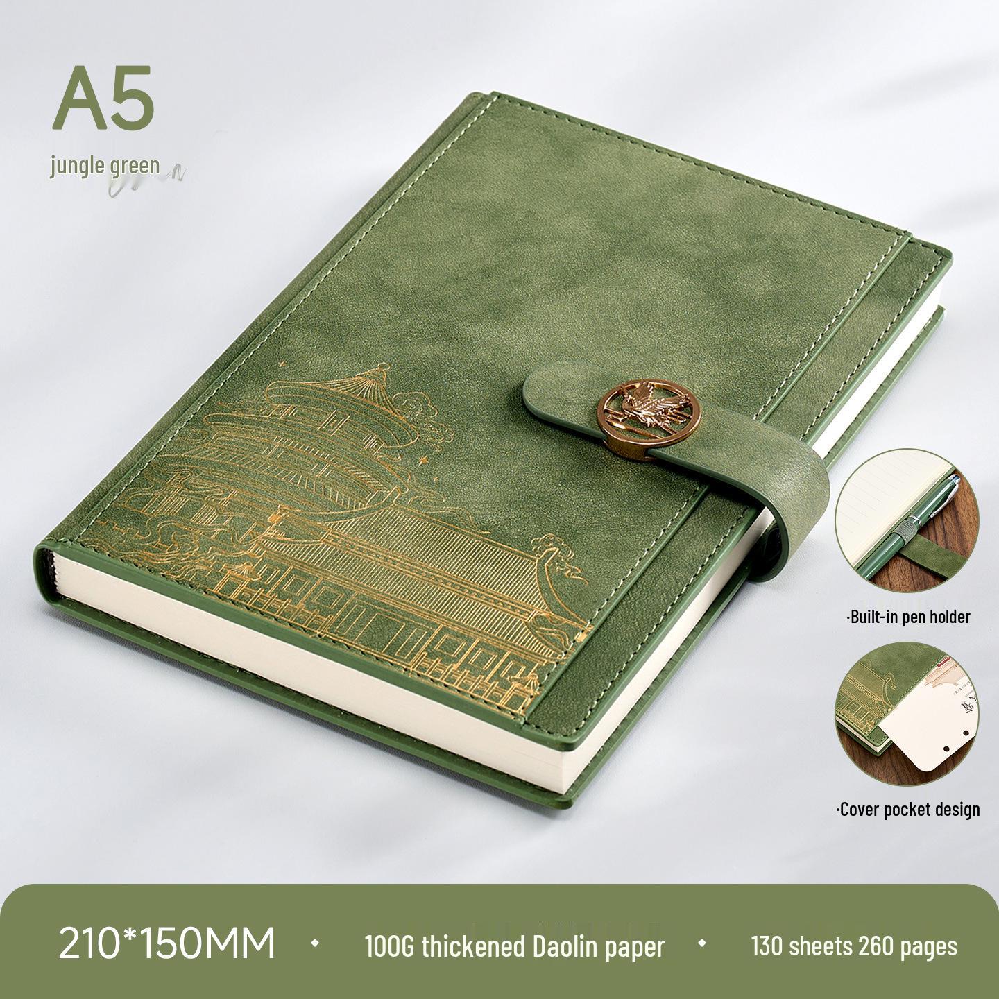 Guochao Creative Notebook and Insulated Cup Gift Set for Business and Company Meetings