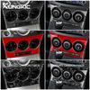 For Mazda 3 2010 2011 2012 2013 Radio Control Accent Sticker Interior Trim Car Accessories Car Styling Real Carbon Fiber