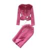 Fancy Gold Wind Accessible Luxury Winter Woolen Cardigan