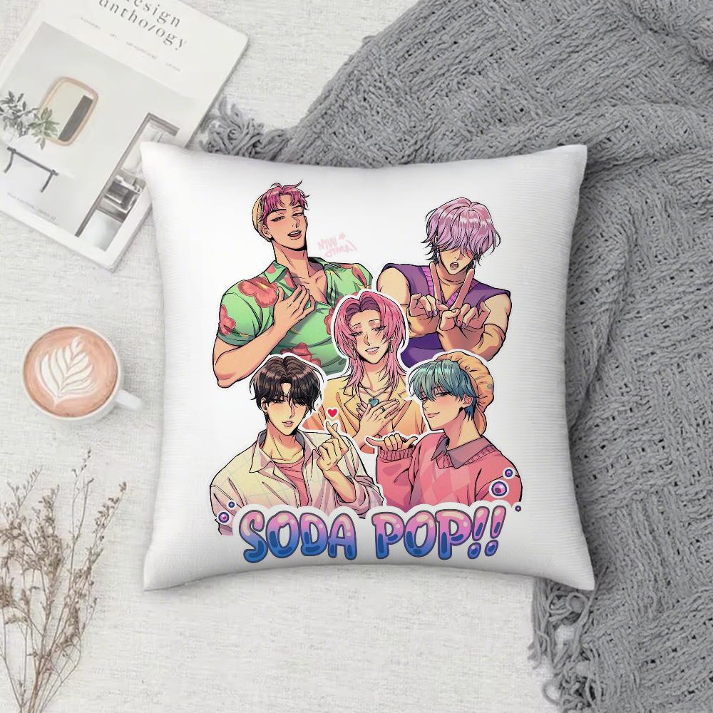 Movie Kpop D-Demon-S H-Hunters Pillow Case Cover Square Sofa With For Pattern Comfortable Cushionsuitable Of Room