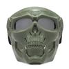 Wind Mirror Goggles Motocross Skulls Mask Motorcycle Goggles Riding Mask Skull Ghost-shape Glasses