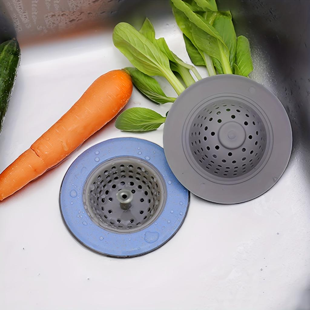 1/3/5 Stück Küchenspülenfilter - Effektiver Müll- und Haarfänger - Hält Badewannen- und Spülenabflüsse frei, Leicht zu reinigen,