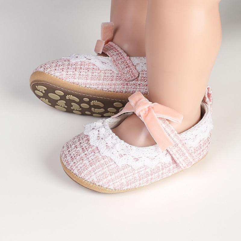 Baby Mädchen Flache Rutschfeste Schuhe Prinzessin Schuhe Erste Laufschuhe