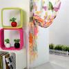 1Pc New Floral Butterfly Sheers Curtains Voile Tulle Door Window Curtain Valance