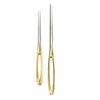2 Pieces Aluminum Darning , Sewing with Large Eye And Curved Tip, Knitting 2x Big