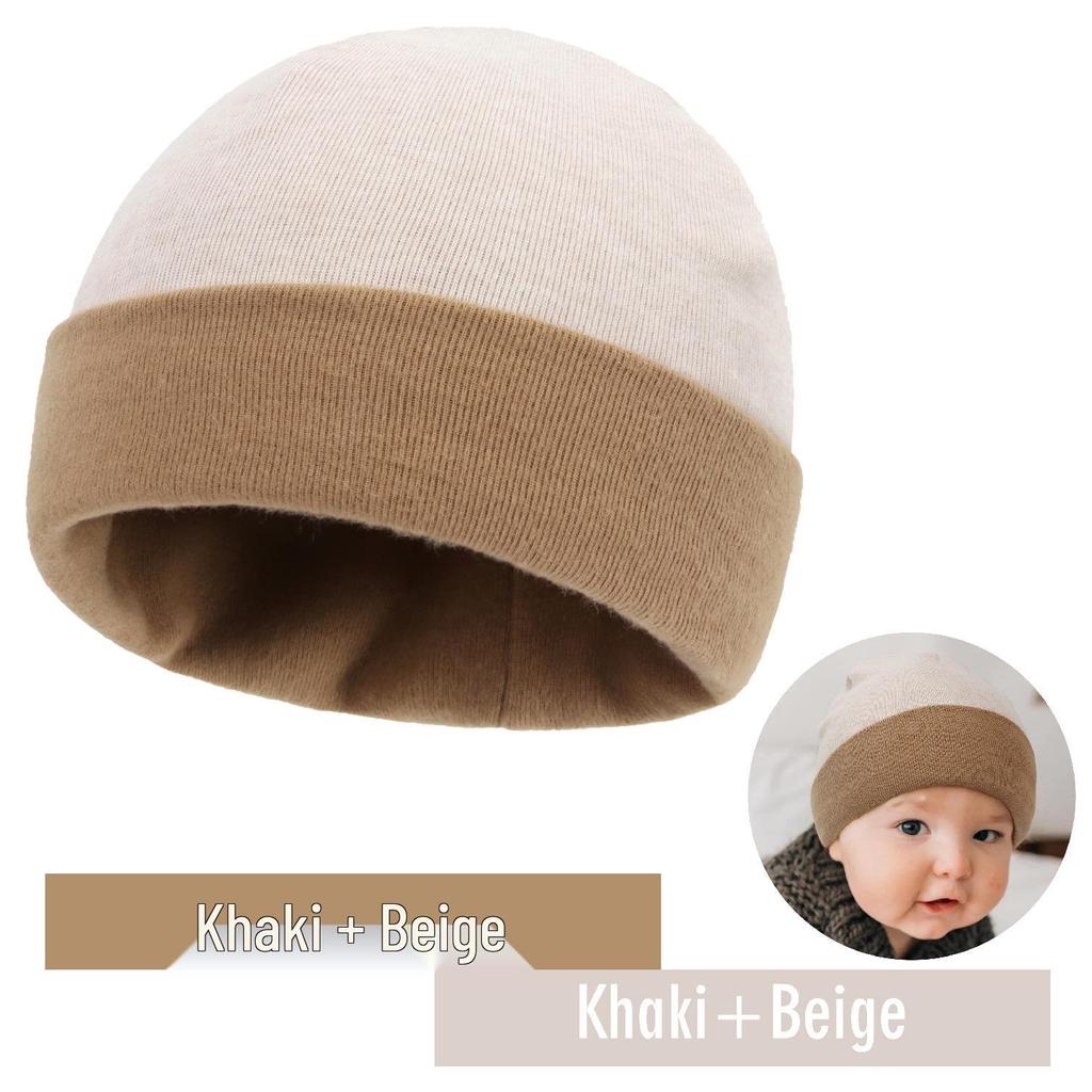 Matching Color Brushed Cap for Newborns: Spring, Autumn & Winter Styles, Double Size, 28 Colors