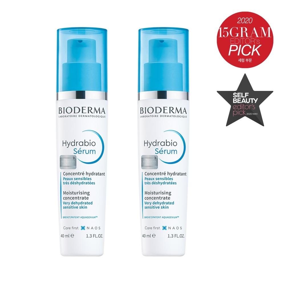 Bioderma [online Exclusive] Bioderma Hydrabio Serum Double Plan  40ml+40ml