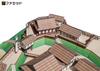 Papierowy model serii słynnych japońskich zamków - Reprodukcja zamku Hamamatsu z epoki Ieyasu [Fasada] 1/300