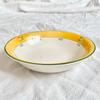 High-value home furniture European style Western food steak pasta plate yogurt bowl salad bowl appreciation board