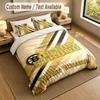 Bedding Set 1 Duvet Cover 2 Pillowcases Boston Bruins Print Soft Bed Linen Bedroom Decor