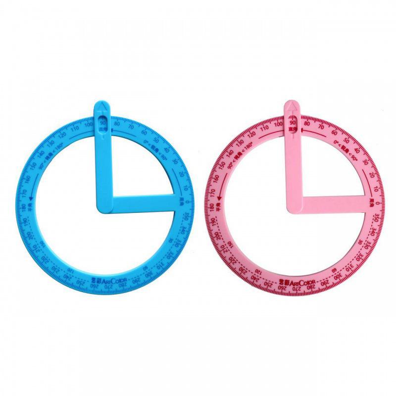 Multi-Functional Protractor Set for Elementary Schools: Demonstrates Right, Acute & Obtuse Angles