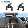 Ganchos Emblema Logotipo do Carro Suporte de Armazenamento para Pendurar no Banco Traseiro Suporte para Telefone para Mazda 3 bk bl bj 323 Axela Atenza CX-3 CX-4 CX5 CX-9