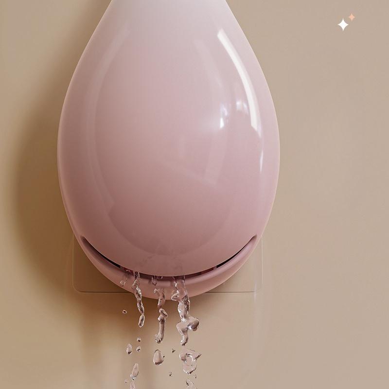 Wall Mounted Household Toilet Brush, No Dead Angles, Long-handled Bathroom Cleaning Tool, with Toilet Base for Deep Cleaning.