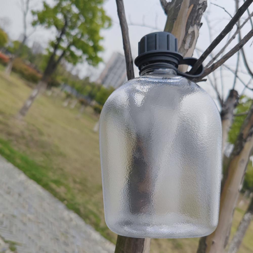 American style Tritan kettle, Outdoor sports water bottle, Portable kettle for outdoor training US tactical kettle, BPA free, 1L